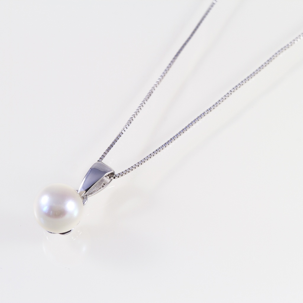 Fehér arany sósvízi akoya gyöngy medál