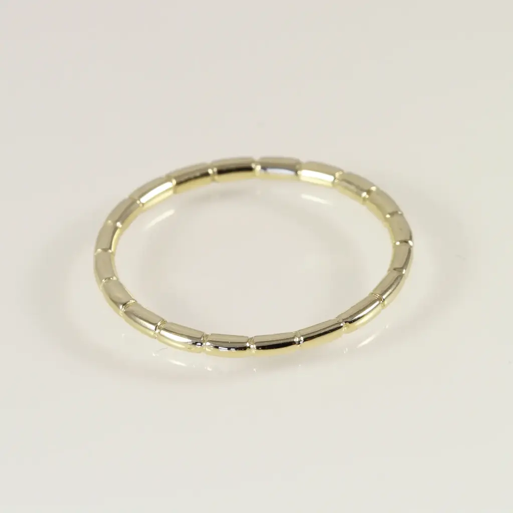 Yellow gold mintás arany gyűrű